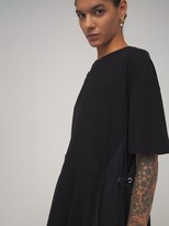 Thumbnail for your product : Moncler Pleated Cotton Midi Dress