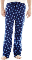 Thumbnail for your product : JCPenney Stafford Flannel Sleep Pants - Snowflakes