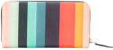 Thumbnail for your product : Paul Smith striped zip around wallet