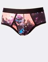 Thumbnail for your product : ASOS Briefs With Cosmic Print