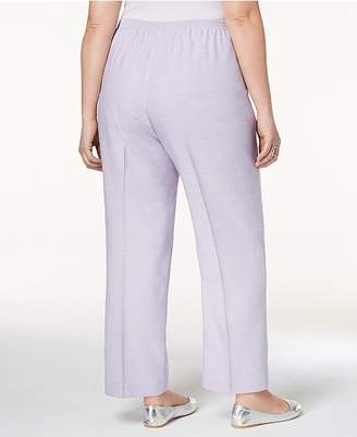 Alfred Dunner Plus Size Roman Holiday Pull-On Pants