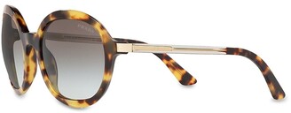 Prada Heritage 56MM Round Sunglasses