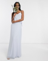 Thumbnail for your product : Maids To Measure bridesmaid overlay slip maxi chiffon dress