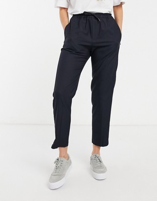 Won Hundred Cleo relaxed tailored pants in navy