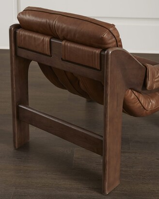 Four Hands Halston Leather Sling Chair