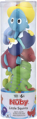 Nuby Nuby, Little Squirts, 6+ Months, 10 Pack
