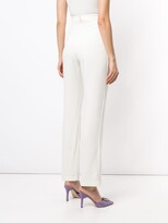 Thumbnail for your product : Saiid Kobeisy High-Waisted Slim-Fit Trousers