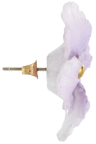 Thumbnail for your product : Gogo Philip Purple Flower Stud Earrings
