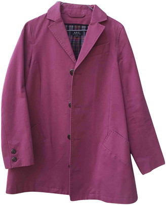 A.P.C. Pink Cotton Jackets