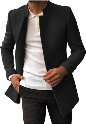 Winter Jackets Trench Coat Men's Coat Jacket Sale Uk Generic