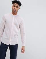 Thumbnail for your product : Jack Wills Hetton stripe linen blend shirt in pink