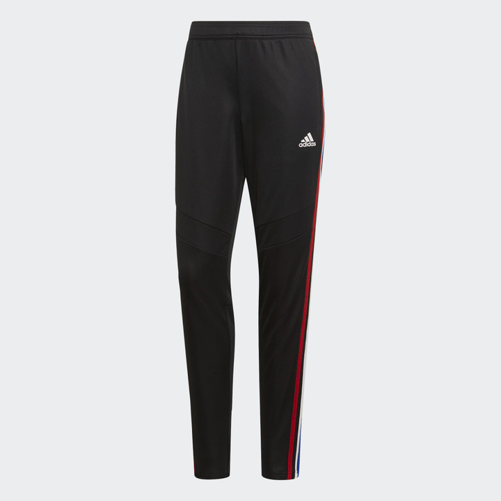 black and red adidas pants womens