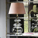 Thumbnail for your product : Idyll Home Tine K Glass Lamp With Pink Linen Shade