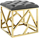 Thumbnail for your product : Modway Intersperse Velvet Ottoman