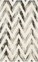 Thumbnail for your product : Brayden Studio Vandermark Hand-Tufted Wool Ivory/Charcoal Area Rug
