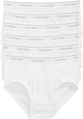 Calvin Klein Men's Cotton Briefs, 6 Pack