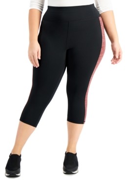 red capri pants plus size