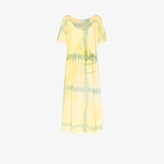 Thumbnail for your product : Collina Strada Yellow X Browns 50 Mariposa Princess Tie-Dye Dress