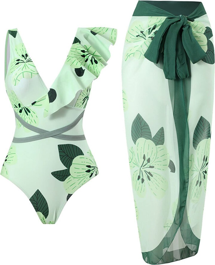 Retro Bikini-Set Mit Hoher Taille - Roter Damen Bikini Mit Zierdetails