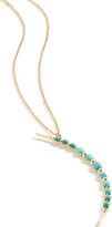 Thumbnail for your product : Jules Smith Designs Turquoise Crescent Moon Necklace