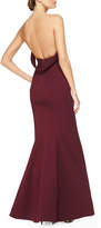 Thumbnail for your product : Zac Posen Strapless Fold-Detailed Mermaid Gown