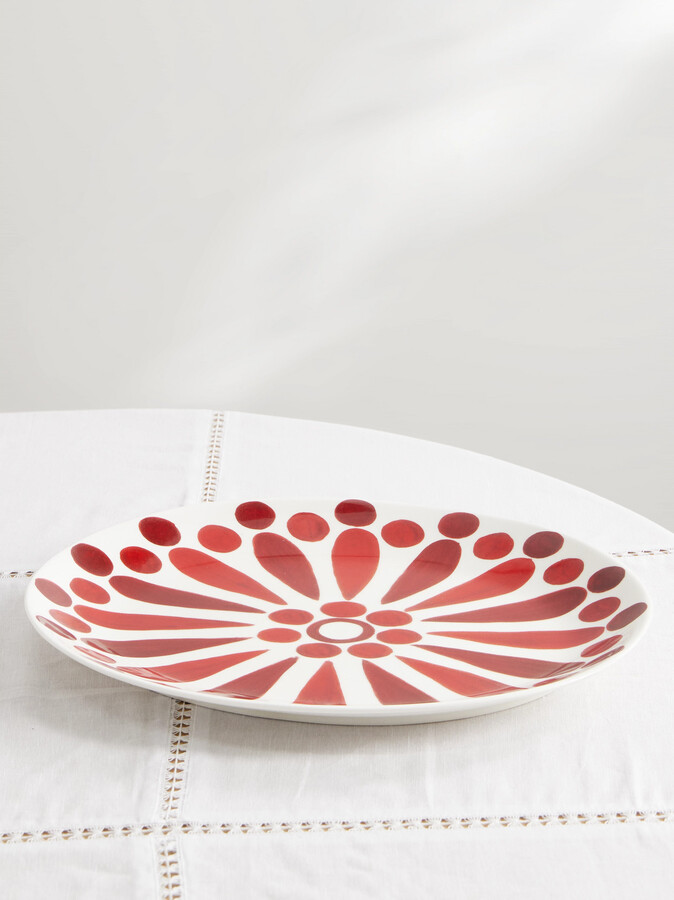 Dunelm White Turkey Serving Platter, 32cm x x White