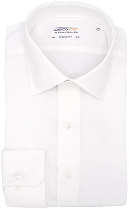 lorenzo uomo trim fit dress shirt