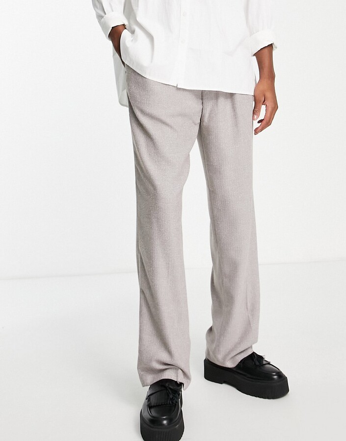 Mens Wide Leg Wool Pants | Shop the world's largest collection of 