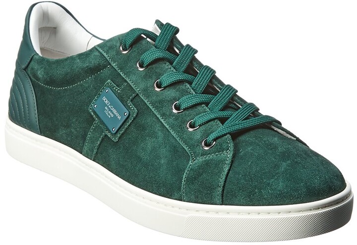 dolce and gabbana green shoes