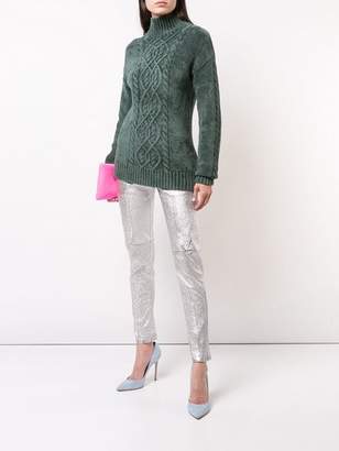 Fendi Sies Marjan Cable Knit Sweater