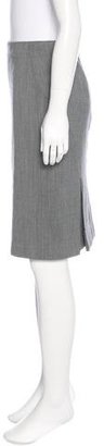 McQ Wool Knee-Length Skirt