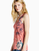 Thumbnail for your product : Lucky Brand Birds Floral Tank
