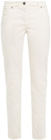 Thumbnail for your product : Brunello Cucinelli Bead-embellished Mid-rise Slim-leg Jeans