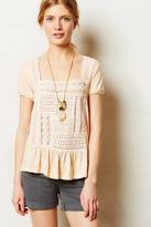 Thumbnail for your product : Anthropologie Lilka Garment-Dyed Peplum Tee