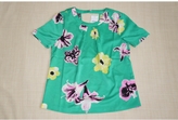 Thumbnail for your product : J.Crew Green Polyester Top
