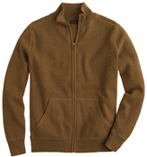 Thumbnail for your product : J.Crew Cotton-cashmere zip sweater-jacket