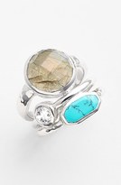 Thumbnail for your product : Melinda Maria 'Mosaic - Courtney' Stack Ring