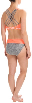 RBX Fold Down Top Bikini Bottoms (For Women)
