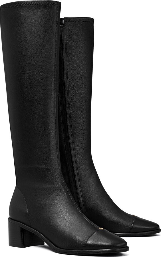 Tory Burch Cap Toe Knee High Boot