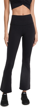 Alo Yoga Alosoft High-rise Flared-leg Stretch-woven Bootcut leggings in  Black