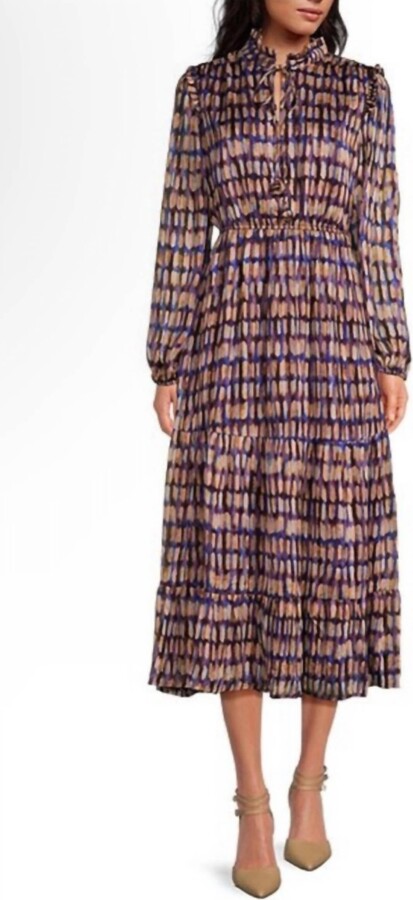 Lost + Wander Anthropologie Boho Maxi Dress In Multi
