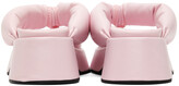 Thumbnail for your product : Ganni Pink Retro Thong Platform Sandals