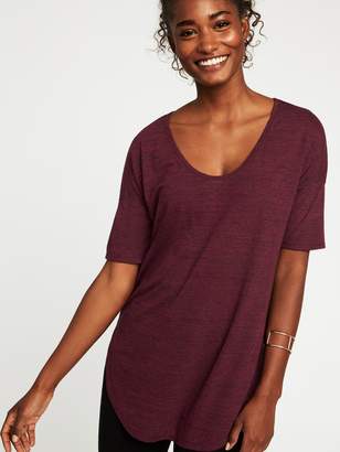 Old Navy Relaxed Curved-Hem Tunic for Women