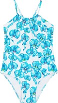 Thumbnail for your product : Vilebrequin Kids Gazette floral swimsuit
