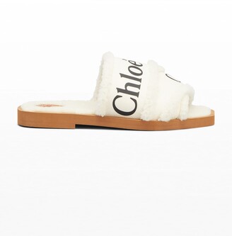 chloe flat sandals