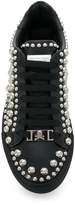 Thumbnail for your product : Philipp Plein studded low-top sneakers