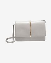Thumbnail for your product : Nina Ricci Arc Hardware Crossbody Bag: Grey