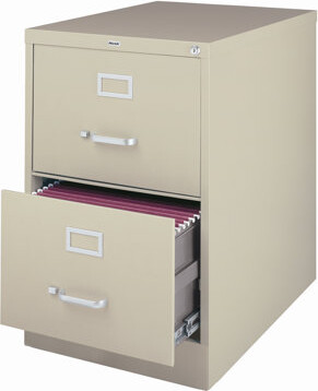 CommClad 2-Drawer Vertical Filing Cabinet