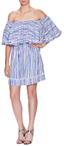 Thumbnail for your product : Nicholas Washed Stripe Voile Frill Mini Dress