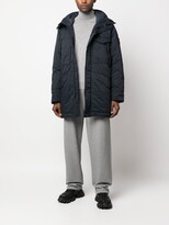 Thumbnail for your product : Stone Island Logo-Patch Sleeve Padded Coat